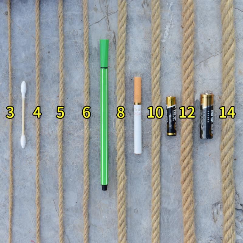 麻绳绳子手工编织装饰绳复古风闪电客diy材料幼儿园吊牌粗细花瓶麻线绳 6mm200米（送4个赠品）_114