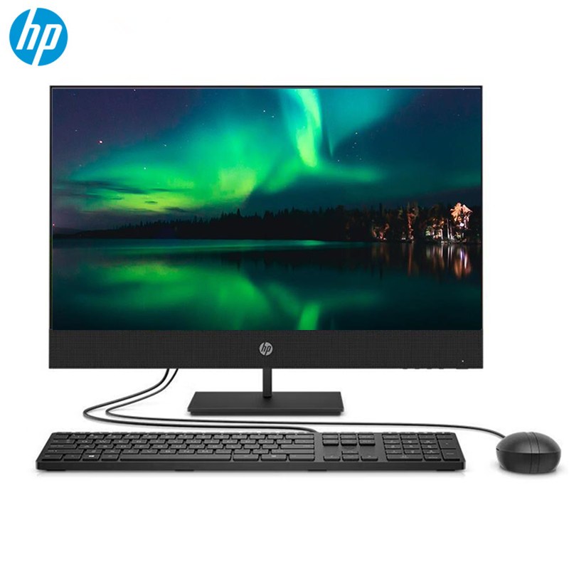 惠普（HP) 400G6 AIO 23.8寸台式一体机电脑 i3-10100T 8G内存 512G固态