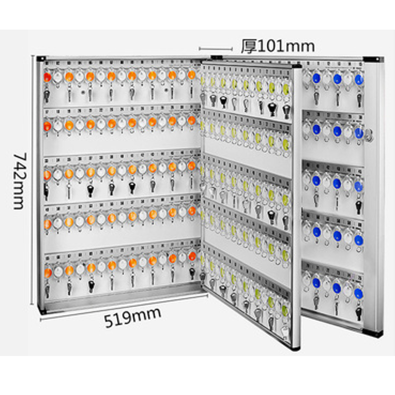 熙轩办公室宿舍特大号钥匙箱 2007 钥匙盒大容量305位钥匙箱