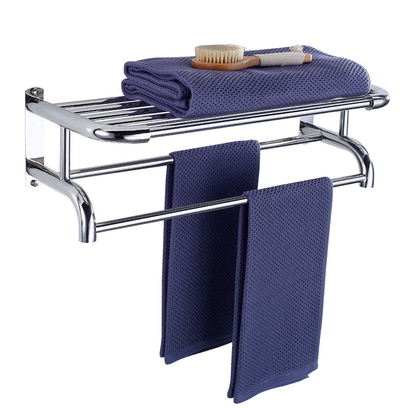 浴室毛巾架不锈钢闪电客厕所洗手间浴巾架卫生间置物架壁挂酒店挂件