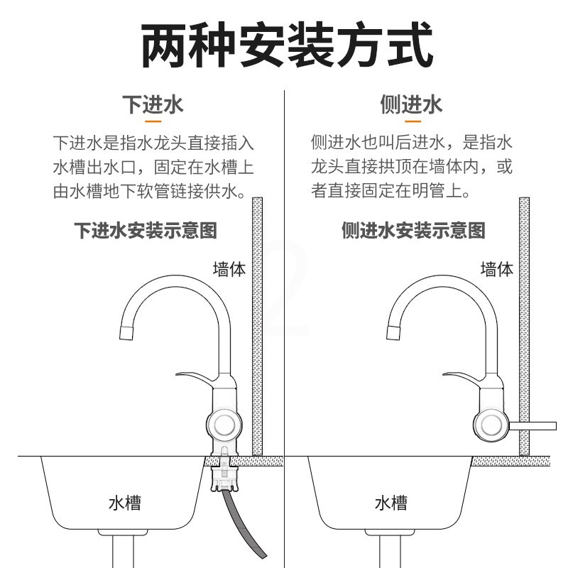 荣事达电热水龙头加热速热即热式厨房宝快速过自来水热家用电热器 【数显+漏保+淋浴】升级【