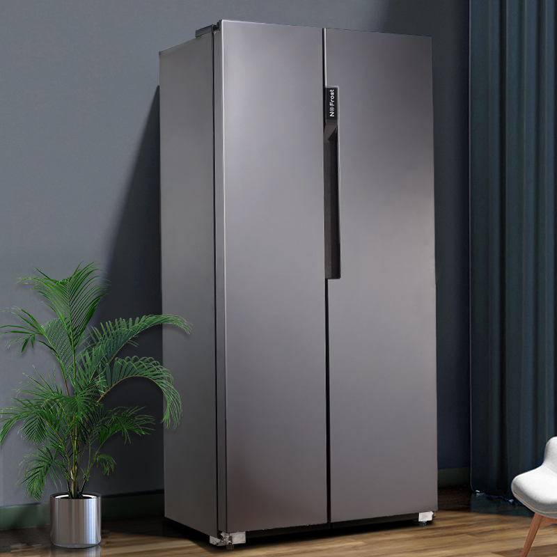 荣事达时代潮458/518l对开门冰箱家用双开节能风冷无霜超薄大容量