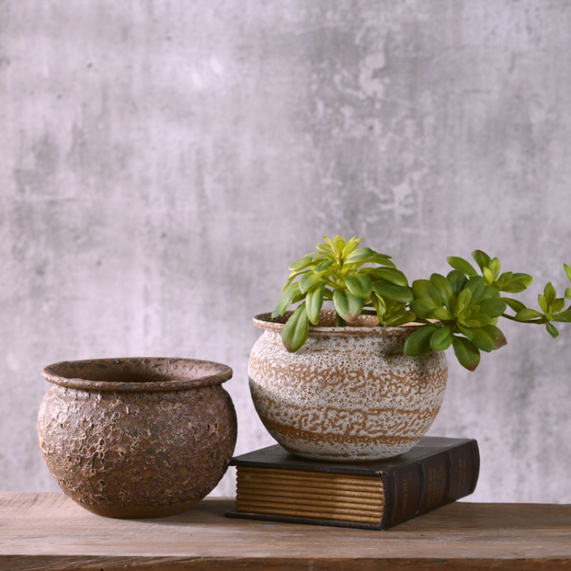 材质是陶瓷的古达花盆花器怎么样?-苏宁头条