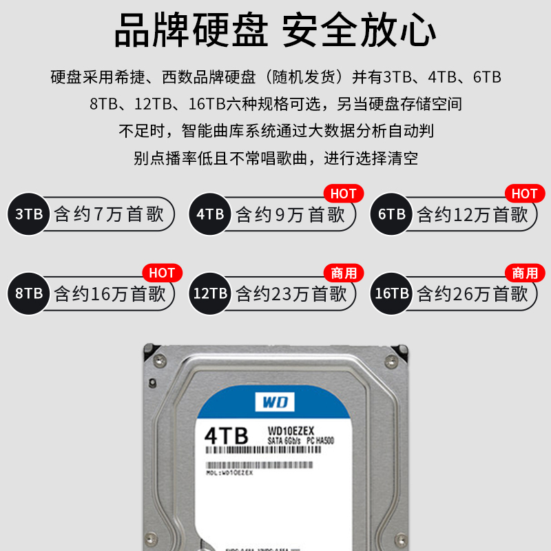 InAndOn/音王 KV-72 Max 单主机不带触摸屏内置16TB硬盘