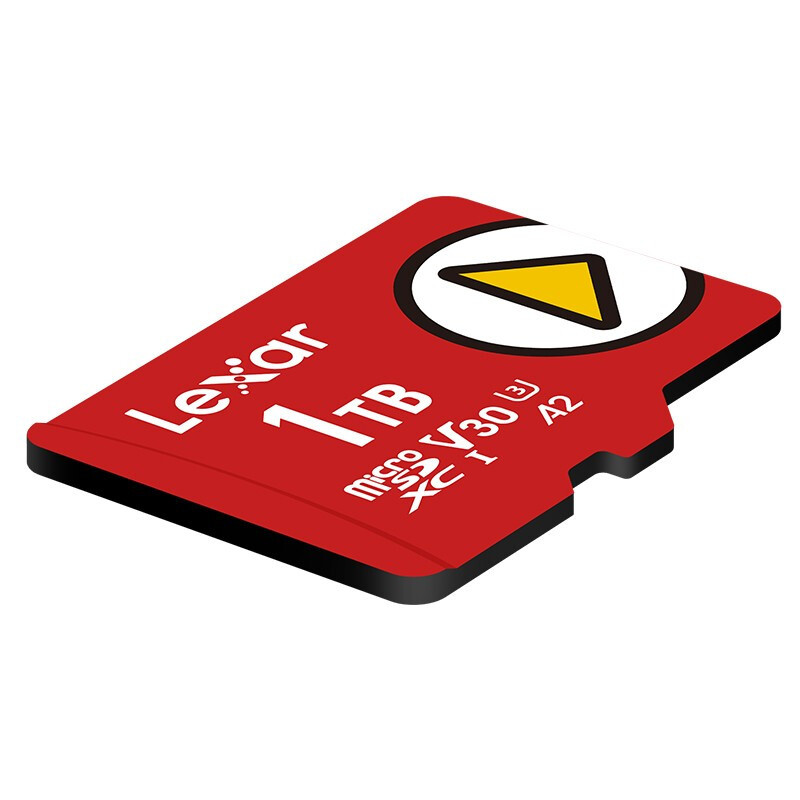 雷克沙（Lexar）1TB TF（MicroSD）存储卡 U3 V30 A2 读速150MB/s 专为游戏机等使用