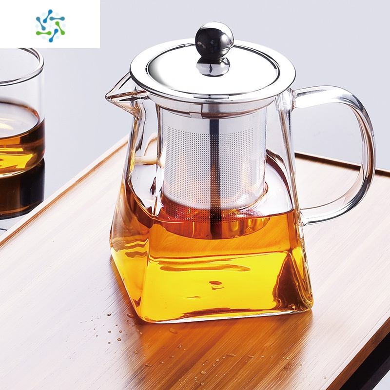 玻璃茶壶耐热高温红茶泡茶器透明功夫茶具套装加厚过滤茶杯泡茶壶