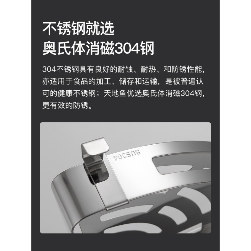 免打孔卫生间浴室置物架304不锈钢厕所洗手间收纳淋浴房三角壁挂 三维工匠 304三层方篮[1.8mm厚]