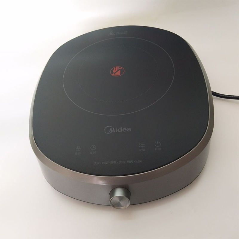 黑色单炉 midea/美的美的光波电磁电陶炉淘家用爆炒煮茶炉大功率红53b