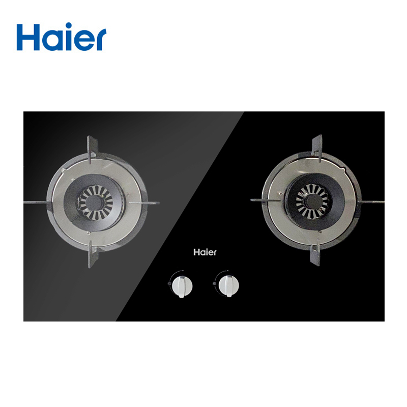 Q2BE2/天然气5.0kW 液化气 Haier/海尔 天然气灶液化气灶煤气双灶家用灶台猛火燃气灶Z4FLS6