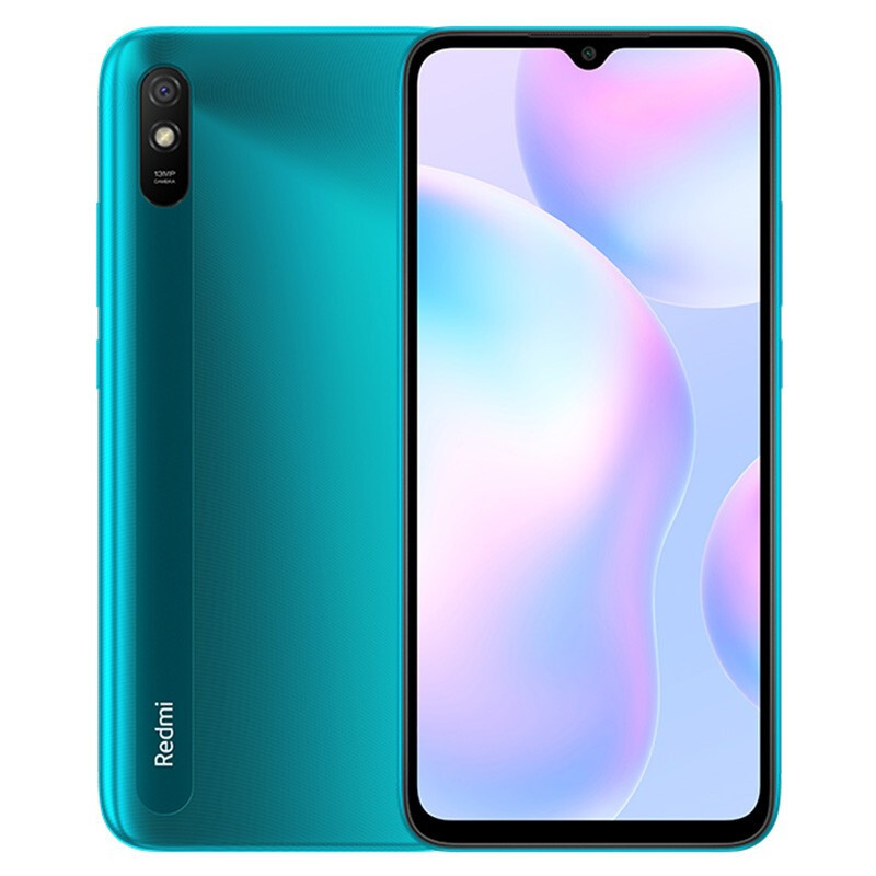 小米 红米 Redmi 9A 4GB+64GB 湖光绿 游戏智能手机