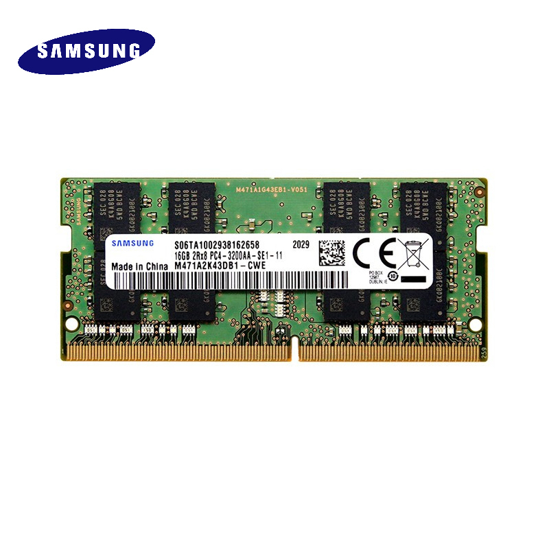 三星 SAMSUNG 笔记本内存 16G DDR4 3200频率 内存条