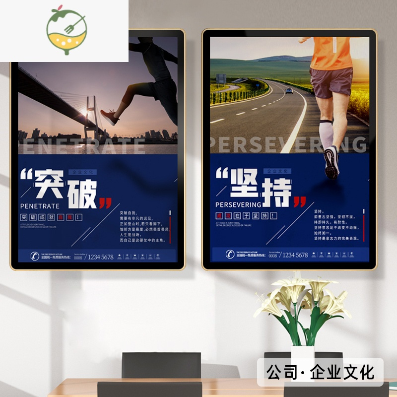 YICHENG电梯广告框铝合金海报框大相框圆角磁吸展板贴墙亚克力画框架挂墙 银边银面 【定制10件起订标价不是实价】