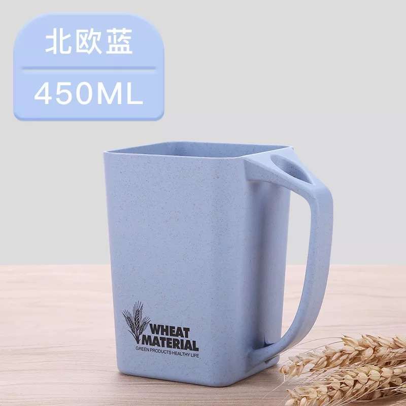 洗漱杯家用简约漱口杯创意刷牙杯套装牙缸宿舍塑料口杯牙刷杯杯子 三维工匠 B款蓝色【单个装】