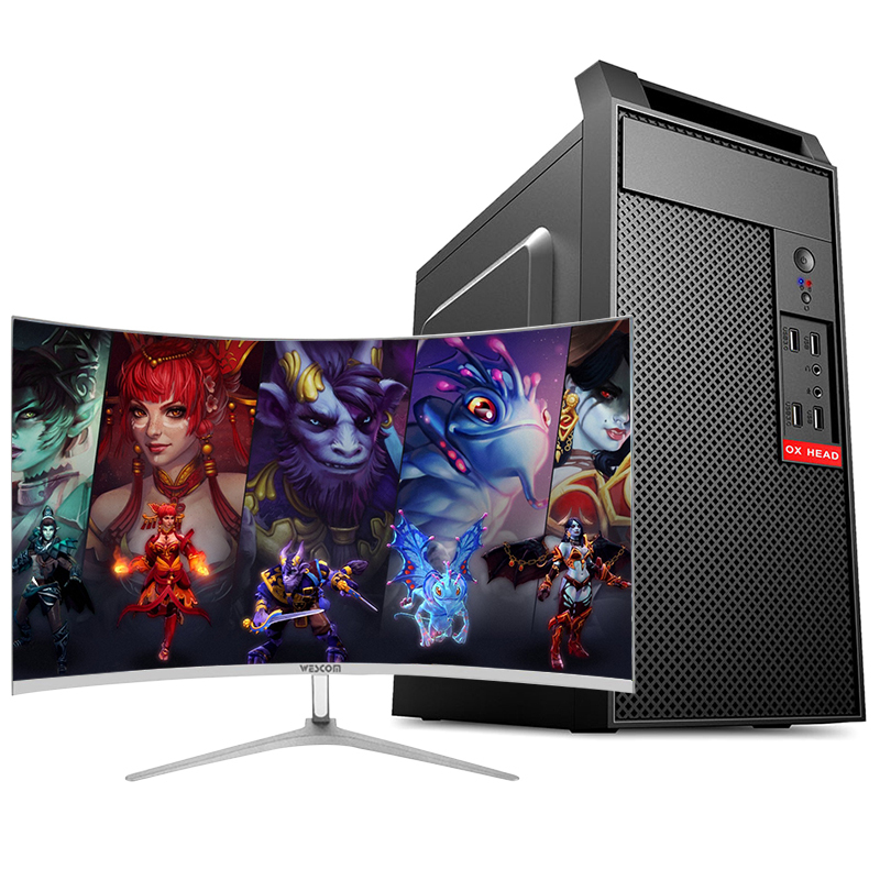 铭能 十代酷睿i7-10700八核/16g内存/512g固态 家用办公游戏组装电脑