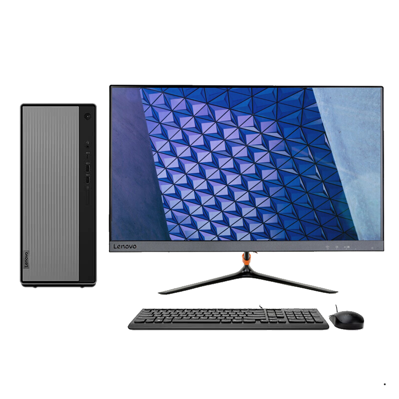 联想(Lenovo)天逸510PRO i3-10100/16G/1T+512G/集显/WIFI/蓝牙/23英寸显示器