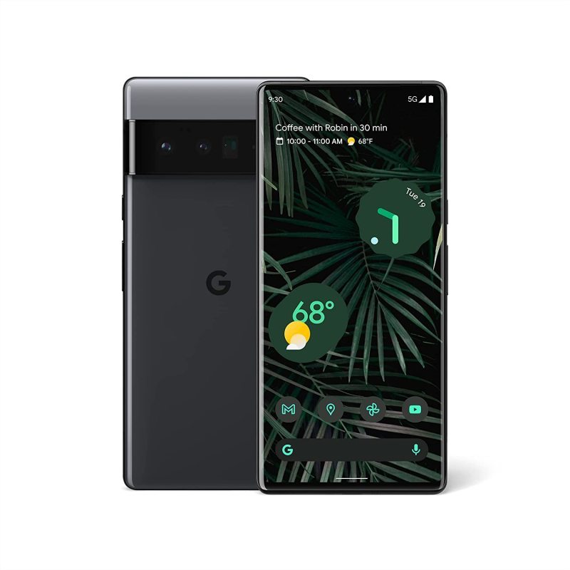 谷歌Google Pixel 6 Pro 黑 12+256G 六代智能手机6.7英寸 OLED屏