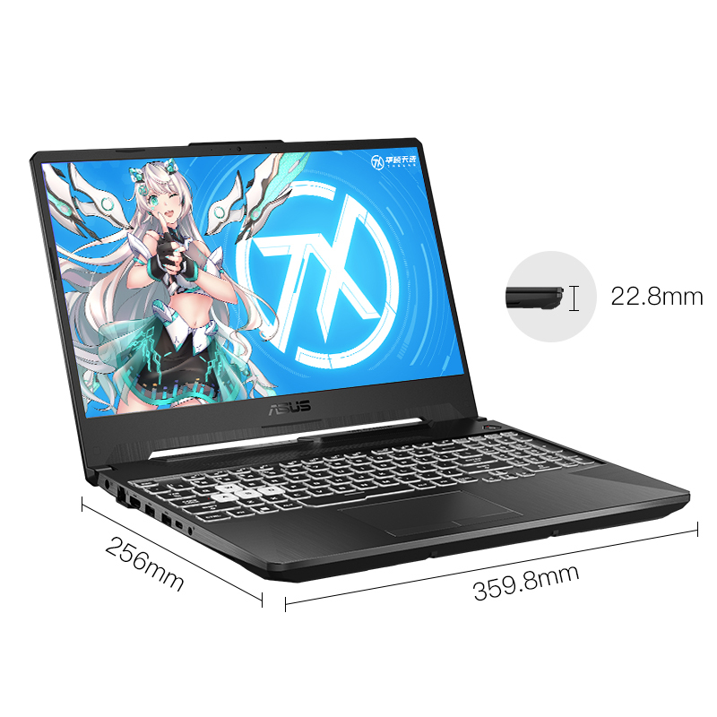 华硕(ASUS)天选2 酷 睿 版i9 15.6英寸 轻薄本电竞发烧游戏本设计师 笔记本电脑