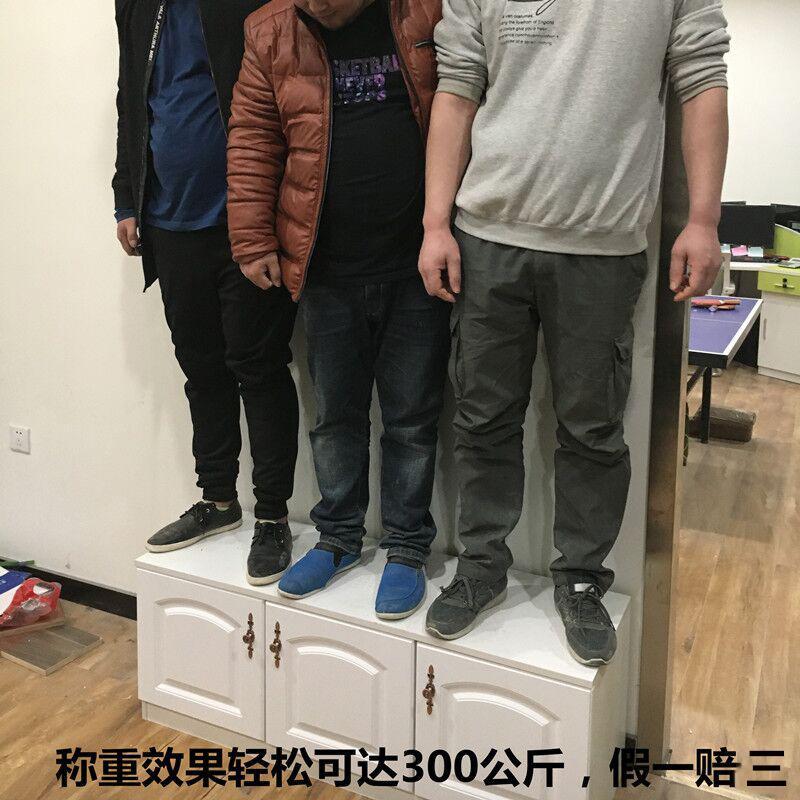 锦汇飘窗柜实木定制自由组合柜子阳台柜落地柜储物柜地柜矮收纳柜定制 长140深40高40四门_291_593