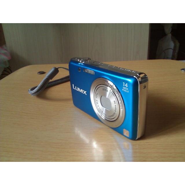 松下(panasonic) 数码相机 dmc-fh6gk-a 蓝色 随机附赠相机包