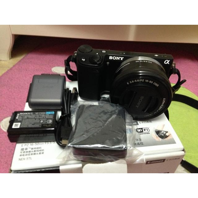 索尼(sony) 微单相机 nex-5tl (16-50mm) 黑色