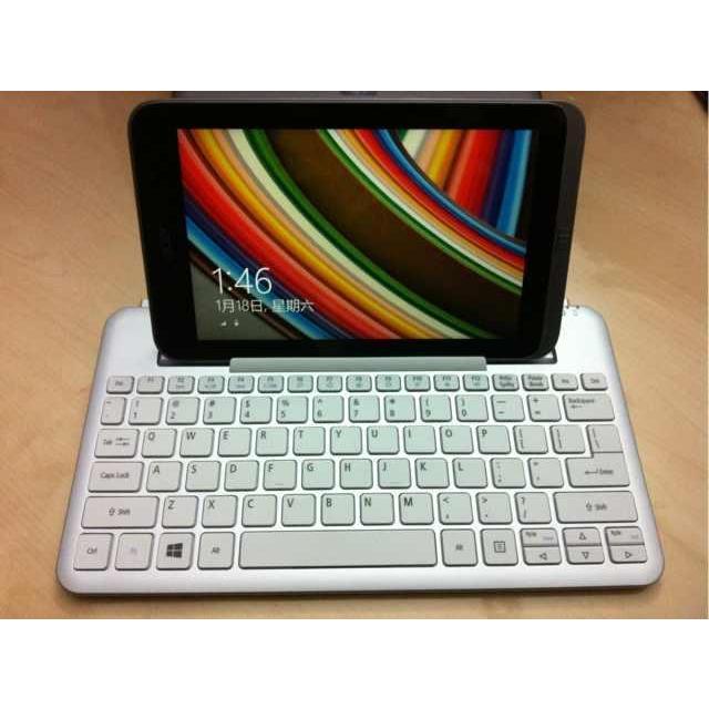 宏碁(acer) w4-820-z3742g06aii 8英寸 平板电脑 64g win8.1 银灰