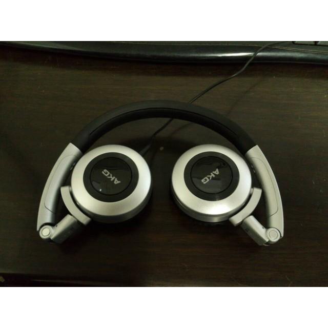 akg便携式耳机k430银色
