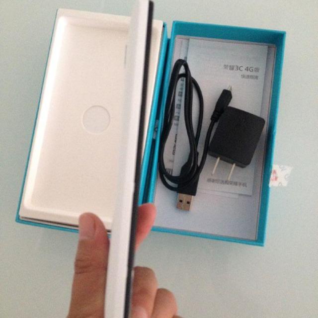 华为手机荣耀3c 1gb ram(h30-l01)移动4g(白色)
