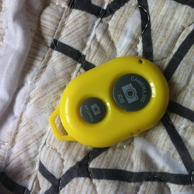 蓝牙手机自拍杆遥控器无线快门神器安卓苹果系统适配器通用型蓝牙拍照