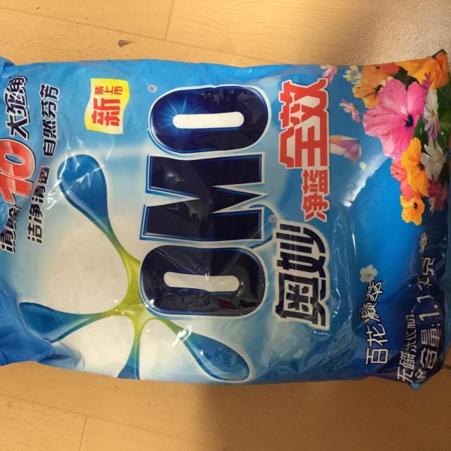 奥妙净蓝全效百花凝萃洗衣粉1.1kg