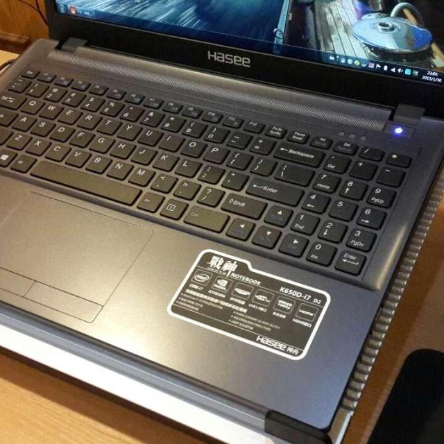 神舟(hasee)战神k650d-i7 d2( i7-4710mq 4g 1t gtx850m 2gddr3 15.