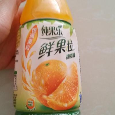 纯果乐鲜果粒420ml瓶装