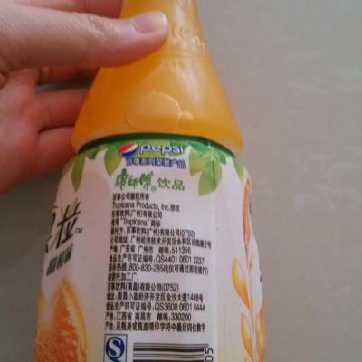 纯果乐鲜果粒420ml瓶装