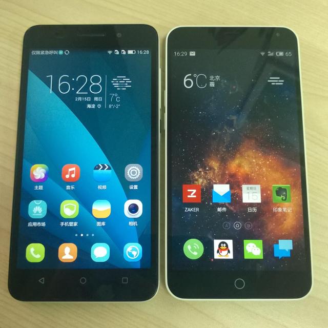 华为荣耀畅玩4x(che2-tl00m)(2gb ram)移动4g(白色)