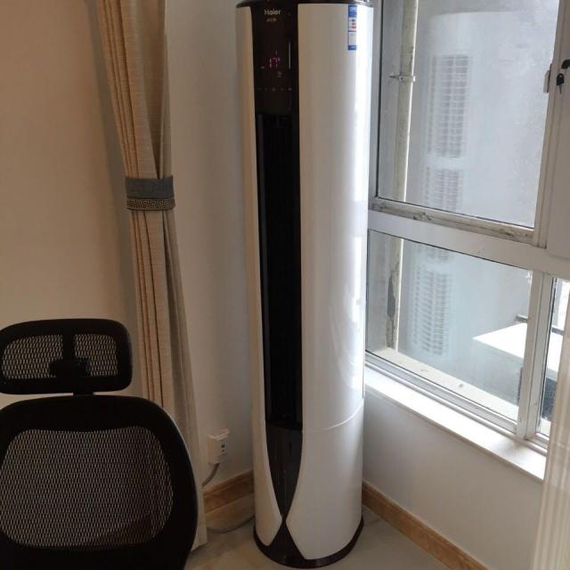 海尔(haier)kfr-50lw/03gcb21au1套机 2匹家用 立柜式冷暖变频空调