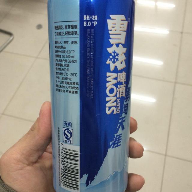 雪花啤酒snowbeer勇闖天涯500ml聽裝