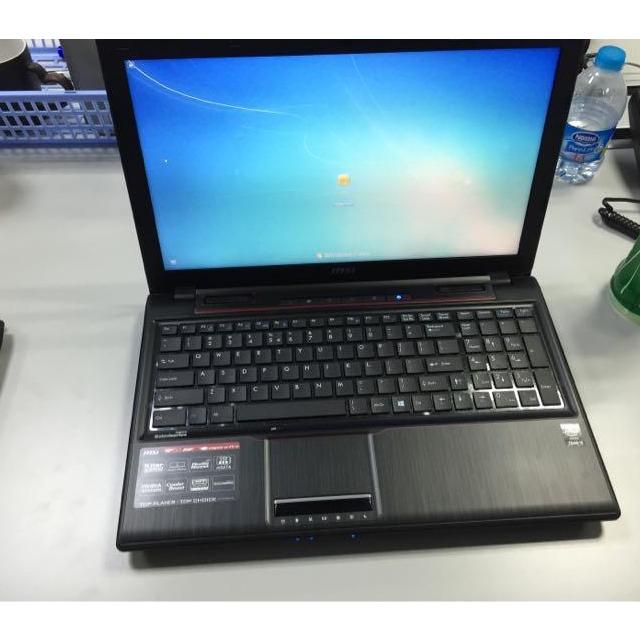 微星(msi)游戏笔记本 gp60 2qf-865xcn ( i5-4210h 8g 1t gtx950m ddr