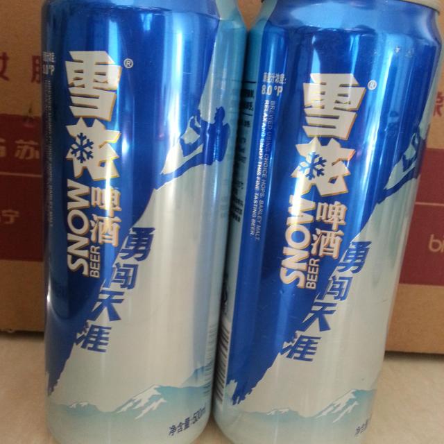 雪花啤酒snowbeer勇闯天涯500ml听装