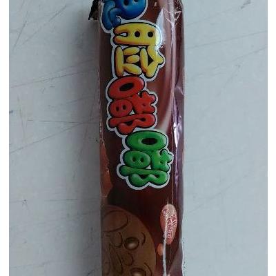 鬼脸嘟嘟 钙铁夹心饼干(巧克力味)125g/袋