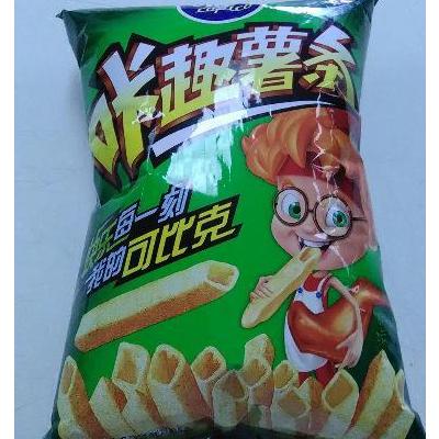 可比克 咔趣薯条劲爆烤翅味 75g/袋