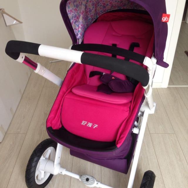 goodbaby好孩子欧式高景观婴儿推车gb08-w 紫色