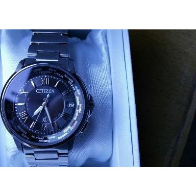 日本直邮 西铁城 citizen xc系列电波男表 cb1020-54e商务休闲