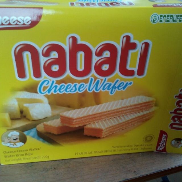 进口饼干 纳宝帝奶酪味威化饼干290g 休闲零食 印尼进口
