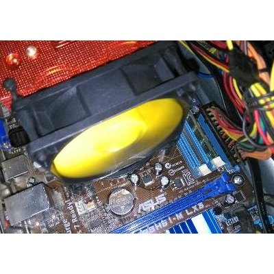 黄海mini s83 塔式cpu处理器散热器 amd intel 多平台双热管 8cm风扇