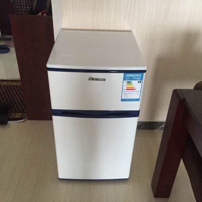 欧力bcd-92d 92l 双门冰箱(白色)