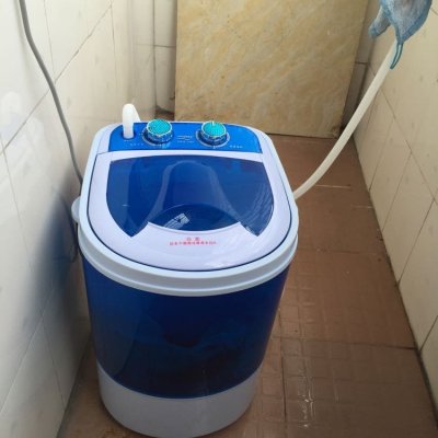 樱花(sakura)xpb35-268f 3.5公斤半自动迷你洗衣机