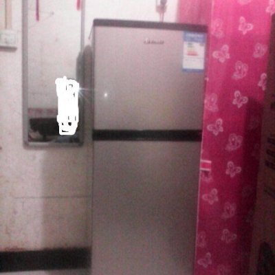 欧力bcd-126d 126l 双门冰箱(拉丝金)