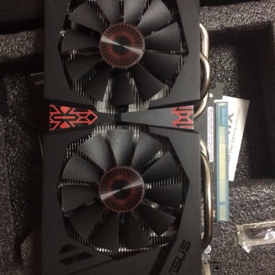华硕(asus)gtx960-dc2oc-4gd5 gtx960冰骑士游戏显卡 4g独显