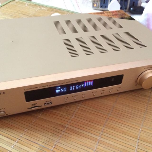 大家电 影音 av功放 申士(snsir) 申士(snsir)708d 金色 蓝牙光纤同轴