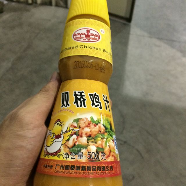 双桥浓缩鸡汁500g瓶鲜鸡汁浓缩鸡汁调味料
