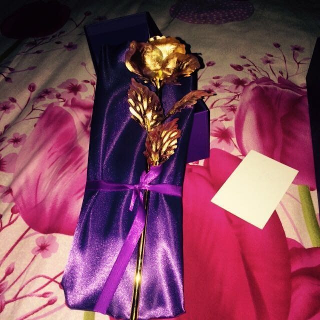 > 老冯记 大号金玫瑰 24k金箔玫瑰花 千足金黄金玫瑰商品评价 > 好.